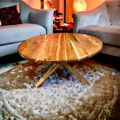 Round Cherry Coffee Table