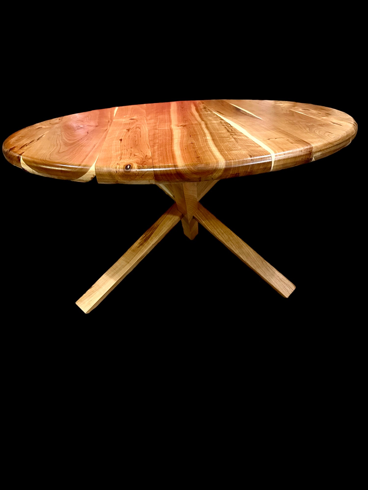 Round Cherry Coffee Table