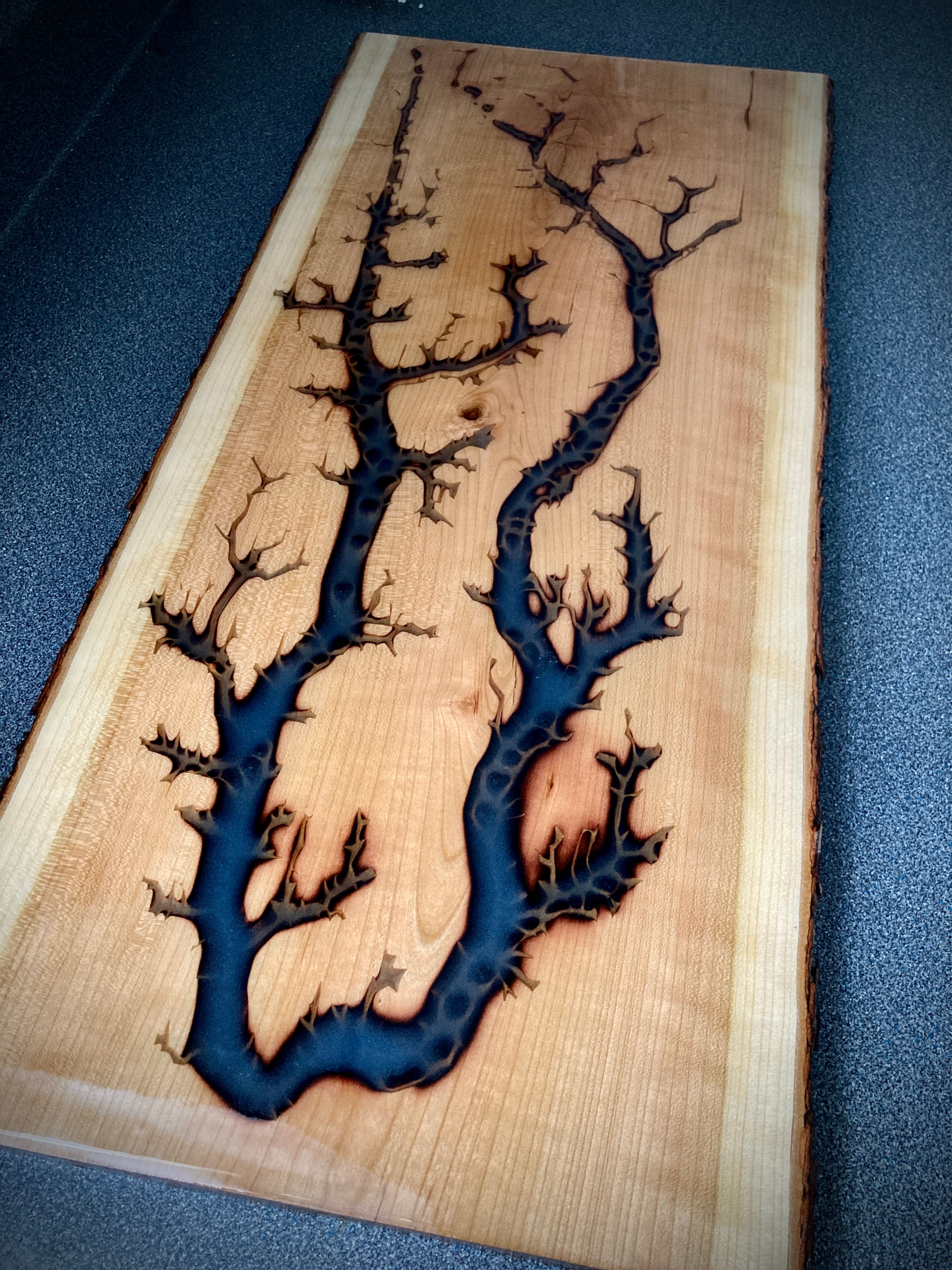 Charred Board